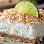Coconut Lime Icebox Pie